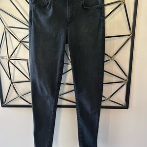 Joe's Jeans Dark Black Skinny Jeans